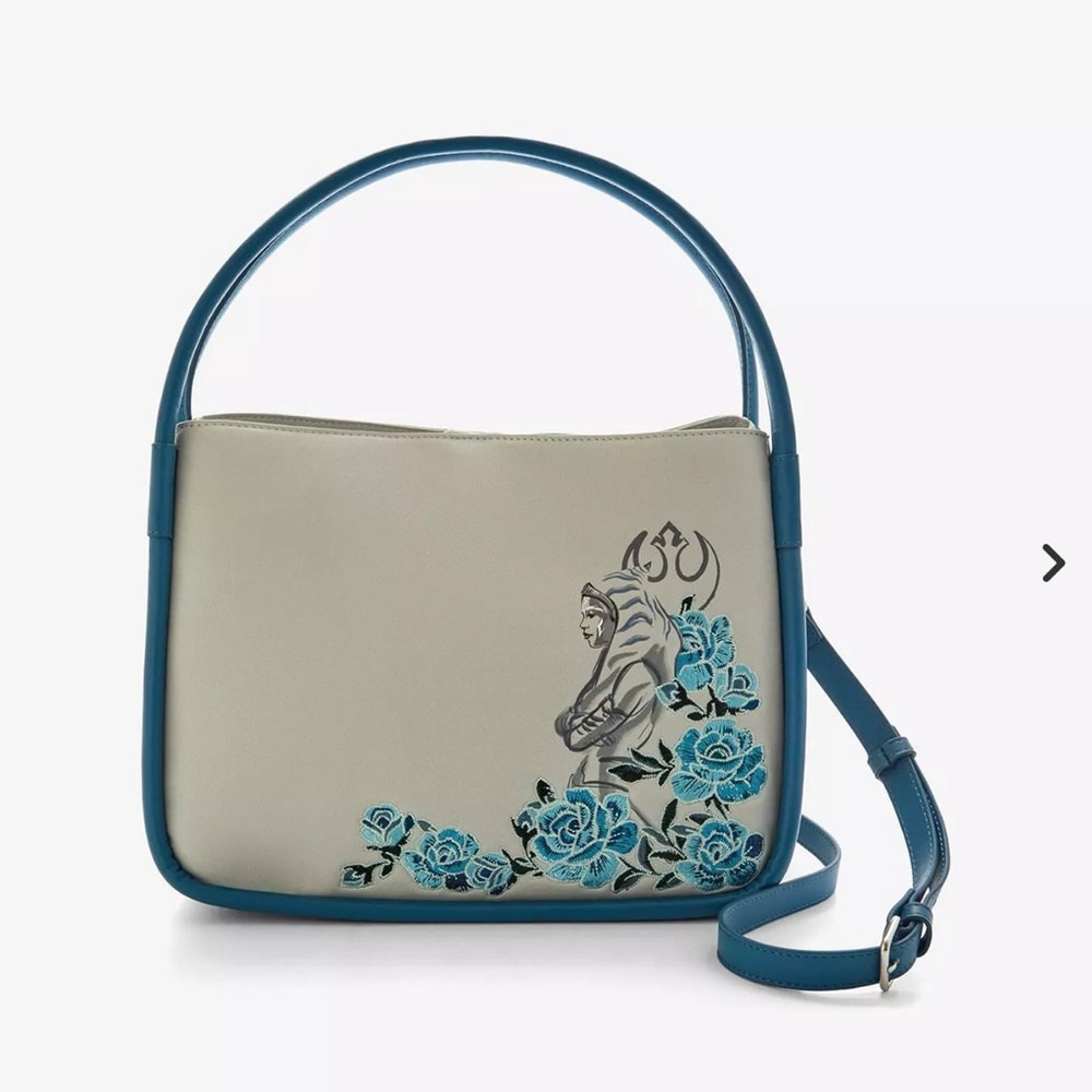 Her Universe Star Wars Ahsoka Tano Flowers Crossbody Bag -Exclusive